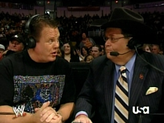 Resultado de imagem para Jim Ross e Jerry Lawler