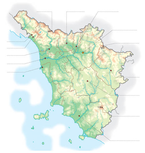 Cartina Muta Toscana Da Stampare Online