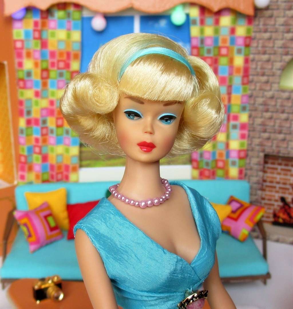 OOAK vintage japanese blonde sidepart american girl Barbie + outfit by ...